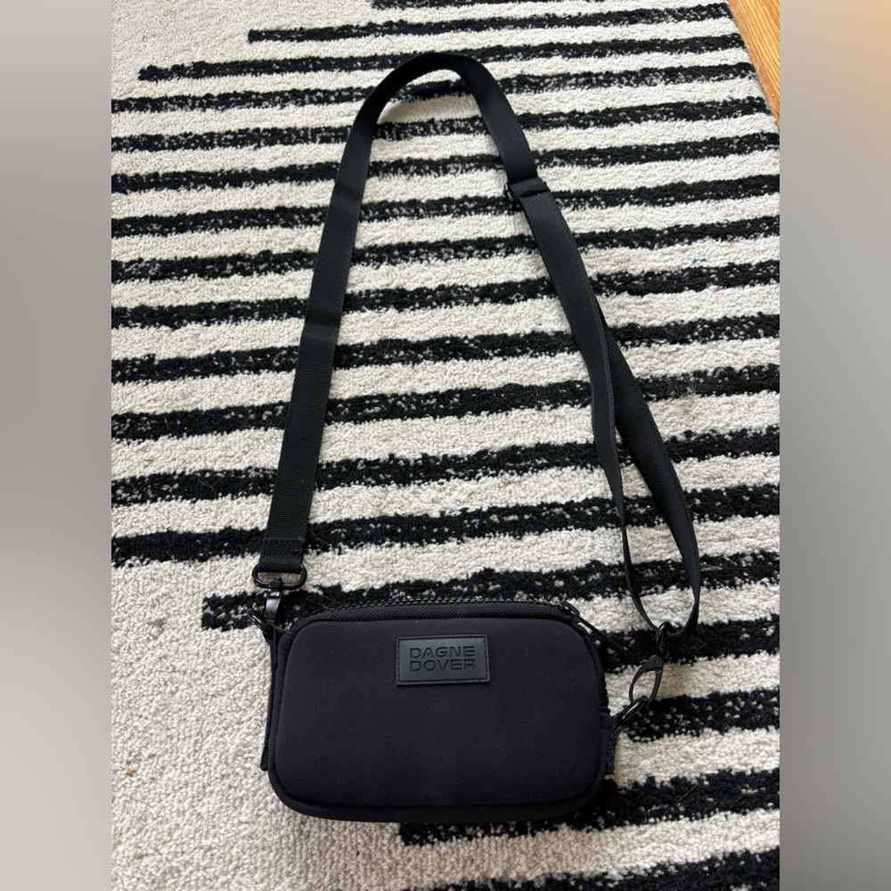 Dagne Dover Black Mara Phone Sling